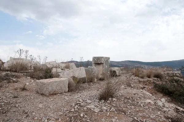 Castello di Nimrod e paesaggio di Israele — Foto Stock
