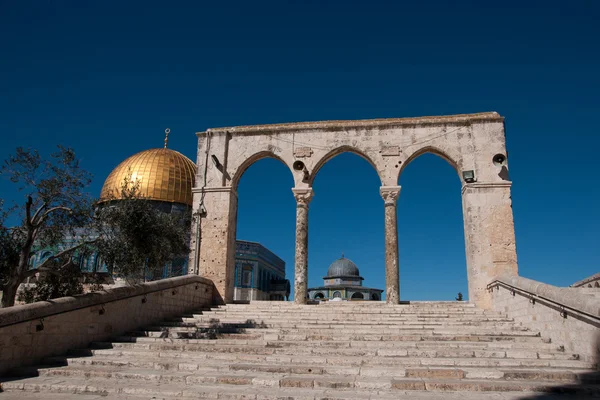 예루살렘에 있던 성전 산 — 스톡 사진