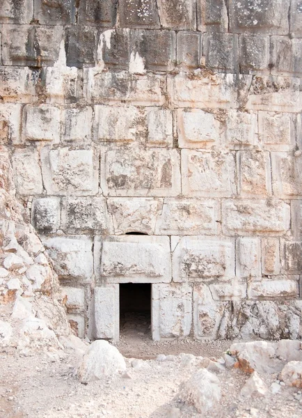 Zříceniny hradu v Izraeli — Stock fotografie