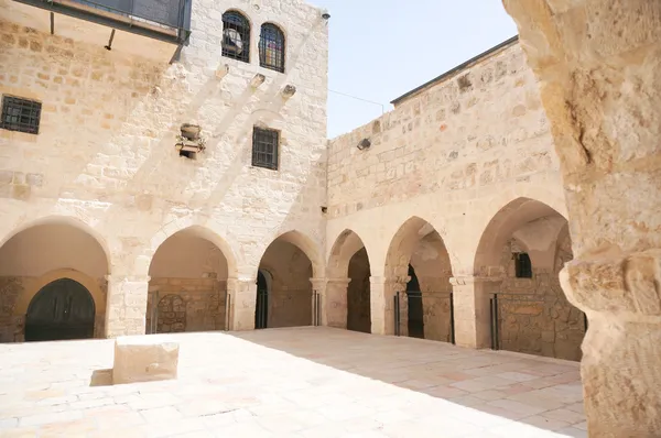 Última igreja da ceia em Jerusalém — Fotografia de Stock