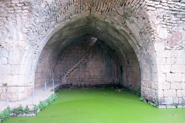 Ruines du château en Israël — Photo