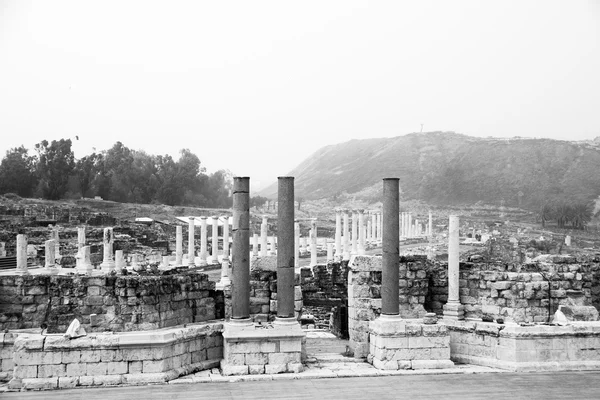 Ancient ruins in Israel travel — Stock Photo, Image