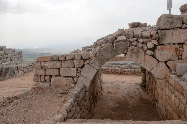 Nimrod Kalesi ve İsrail peyzaj — Stok fotoğraf