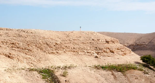 Senderismo en el desierto de Judea — Foto de Stock