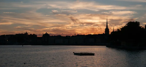 Stockholm sunset view — Stock Photo, Image