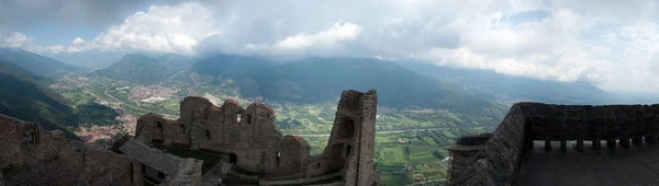 Sacra Di San Michele panorama — Stock Photo, Image