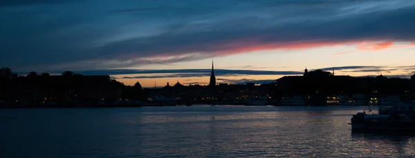 Stockholm sunset view — Stock Photo, Image