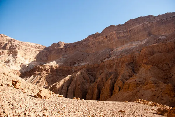 Góry kamienne pustynia nead Morze Martwe — Zdjęcie stockowe