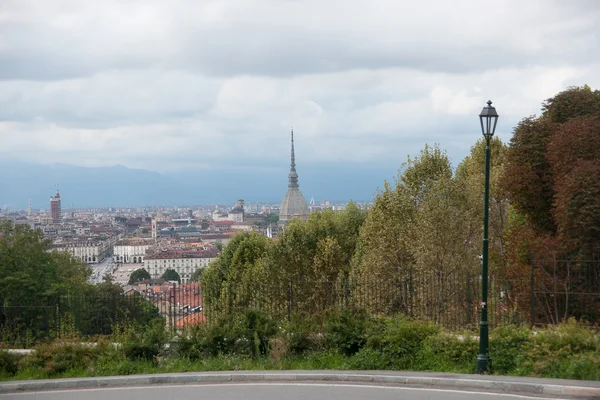Cielo drammatico su Torino — Foto Stock