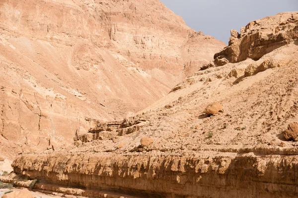 Aventuras israelenses no deserto de pedra — Fotografia de Stock