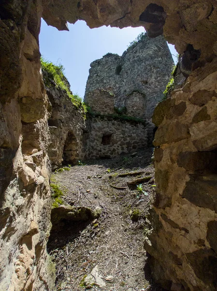 Cestovní Ruch Gruzii Pro Architekturu Staré Zříceniny Kulturu Pokud Archeologie — Stock fotografie