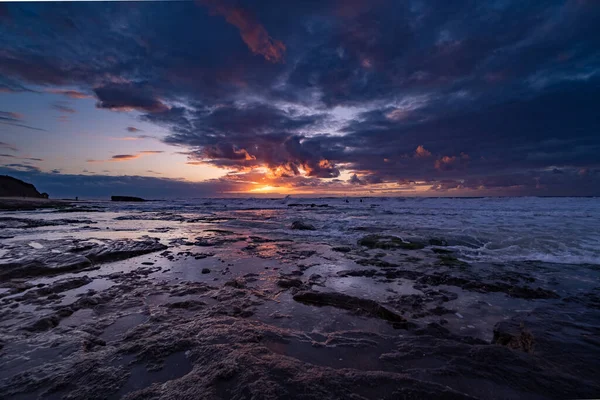 Relax Mediterranean Sea Sunset Vacation Beach — Stock Photo, Image