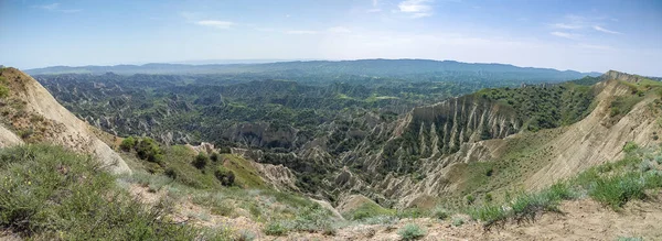 Hiking Vashlovani Reserve Mountain Landscape Summer — Stock Photo, Image