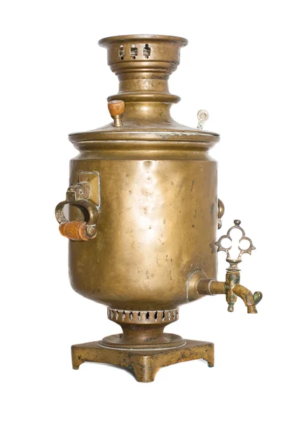 Old antique samovar — Stock Photo, Image