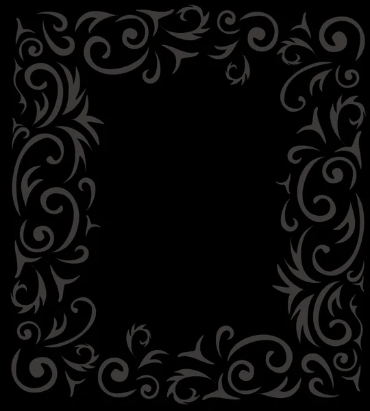 Mörk dekorativa bakgrund — Stock vektor