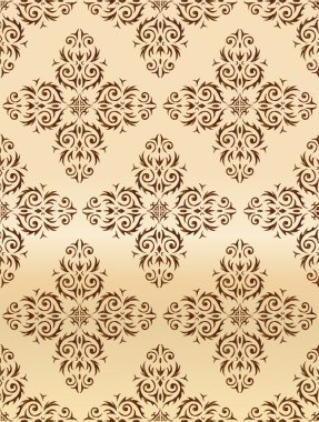 Dikişsiz damask duvar kağıdı