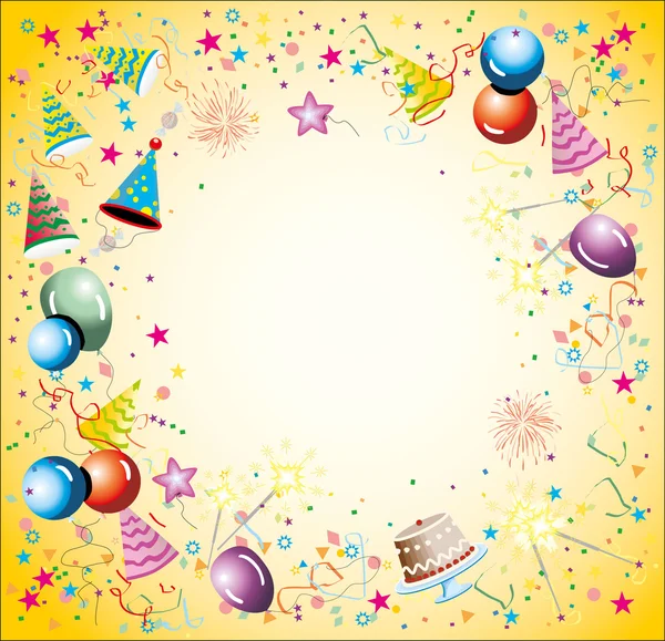 Streaming party background, vector — Stock Vector © natalia_vlasova