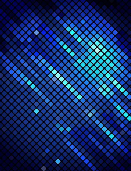 Neon abstrakt Mosaik Vektor Hintergrund — Stockvektor