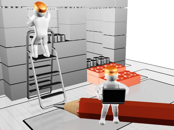 ev ve inşaatçılar