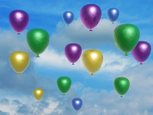 Luftballons — Stockfoto