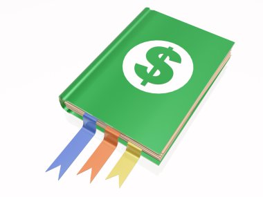 dolar işareti olan kitap