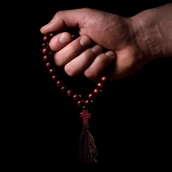 Cross rosary — Stock Photo, Image