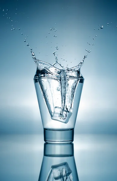 Water glass — Stock Photo, Image