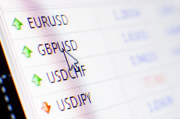 Currency exchange — Stock Photo, Image