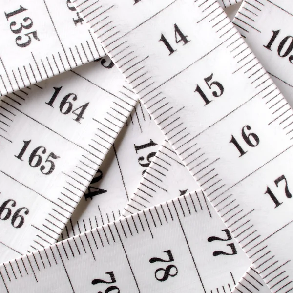 Measurement tapeline — Stock Photo, Image