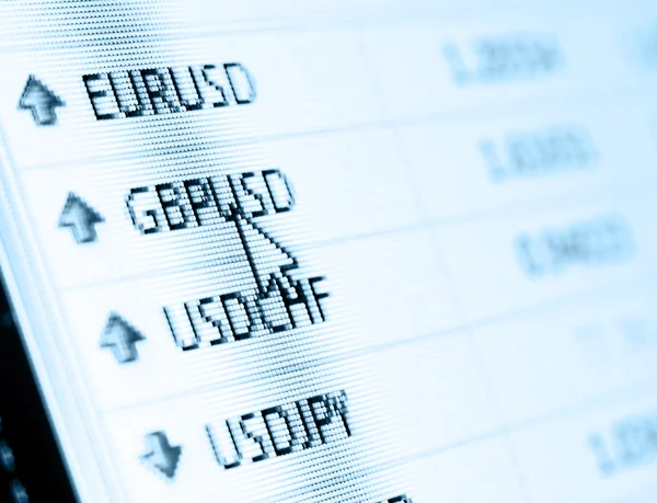 Currency exchange — Stock Photo, Image