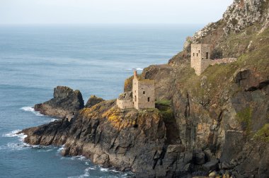 taç kalıntıları, botallack mayınlar