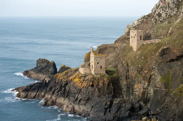 Minas de la Corona ruinas, Botallack — Foto de Stock