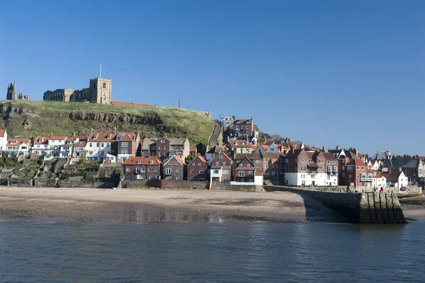 Whitby nel North Yorkshire — Foto Stock