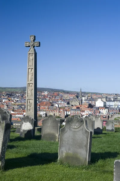 Caedmons Cross, Whitby — Stock Photo, Image