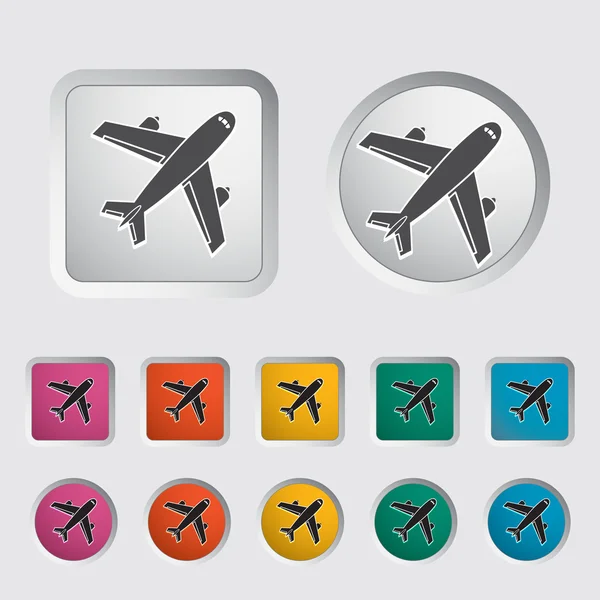 Icono del aeropuerto . — Vector de stock