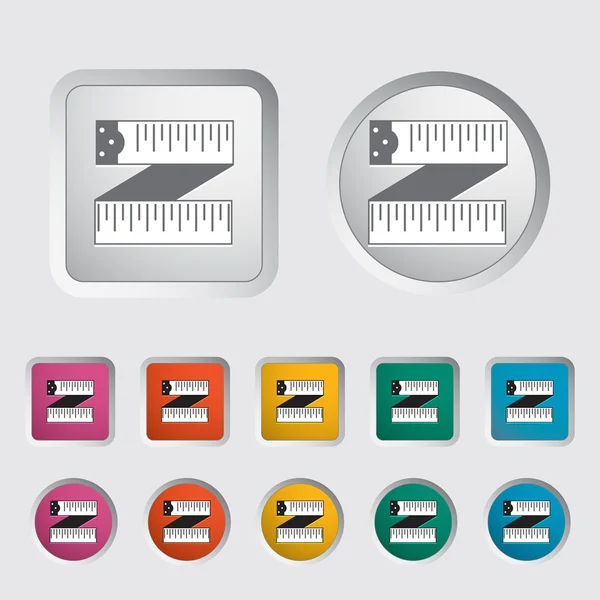 Icône Centimetr . — Image vectorielle