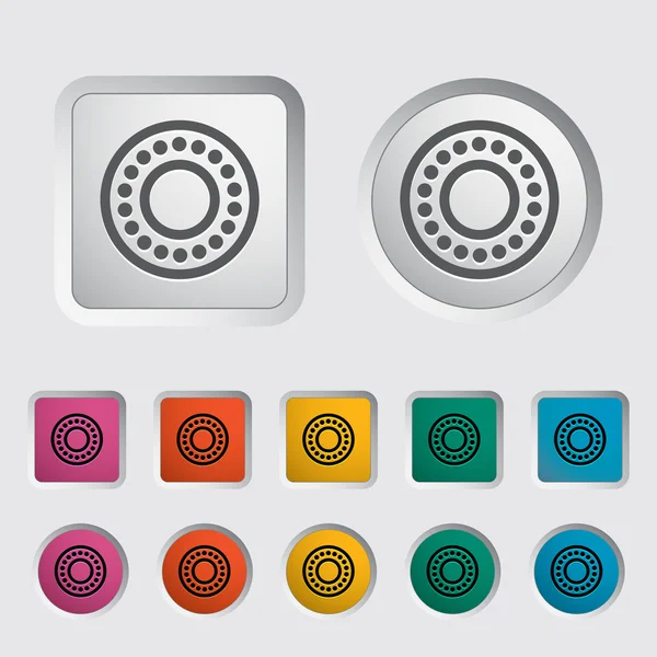 Icon bearing. — Stock Vector