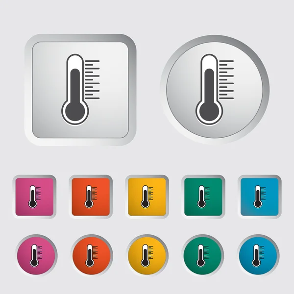 Icône du thermomètre . — Image vectorielle