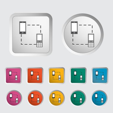 telefon eşitleme tek simge.