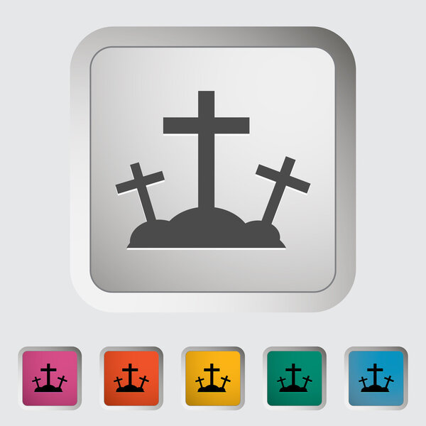 Calvary single icon.