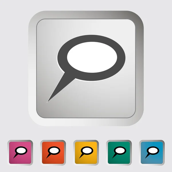 Icono de chat. — Vector de stock