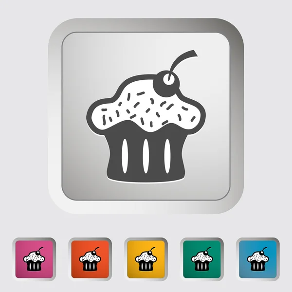 Cupcake — Stockvector