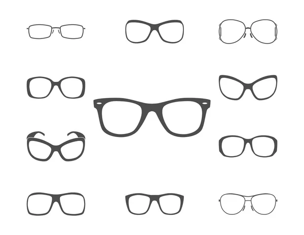 Келихи, сонцезахисні окуляри — стоковий вектор