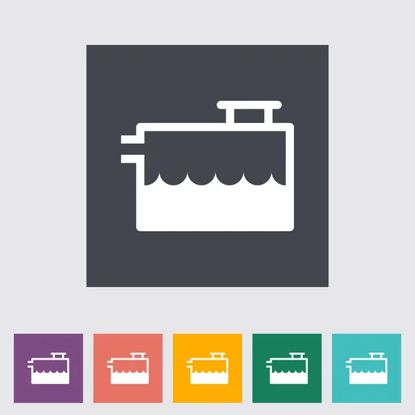 Indicador de refrigerante bajo . — Archivo Imágenes Vectoriales