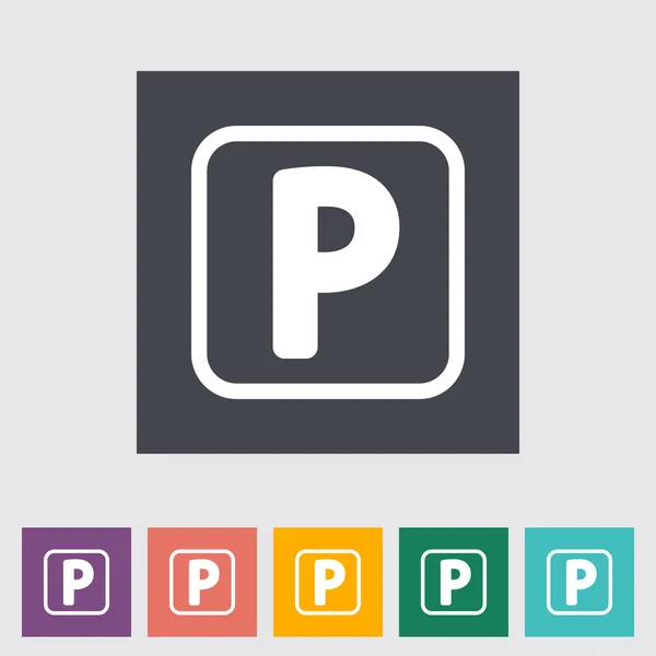 Parking symbol. — Wektor stockowy