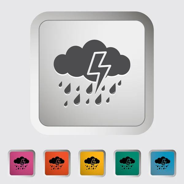 Storm icon. — Stock Vector