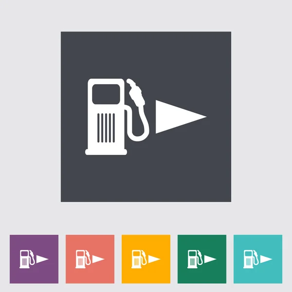 Brandstof pictogram — Stockvector