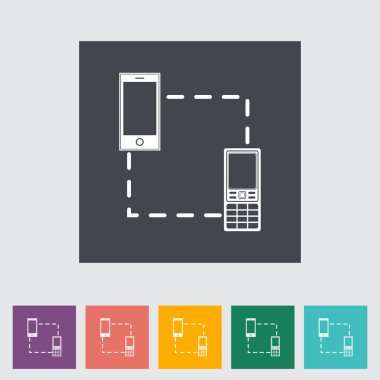 telefon eşitleme tek simge.