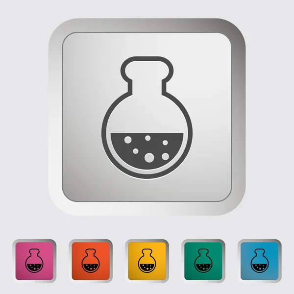 Kemiallinen ikoni — vektorikuva