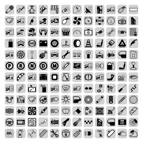 araba parçası simgeler